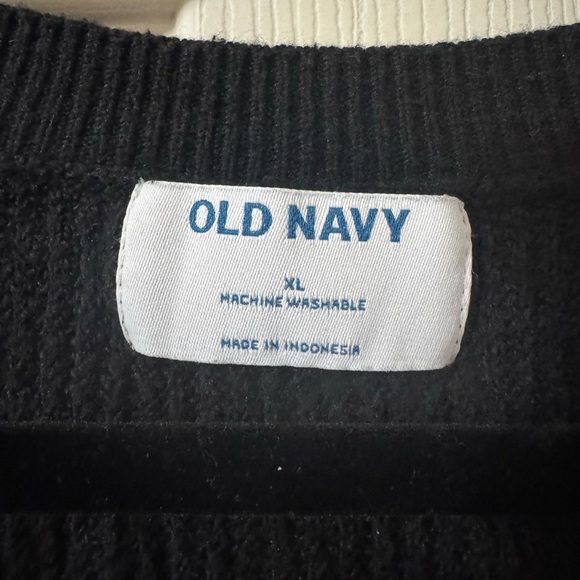 Old Navy Women’s V-neck Black sweater XL - Picture 3 of 3
